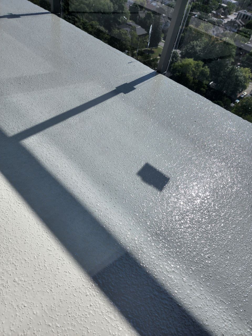 Balcony waterproofing