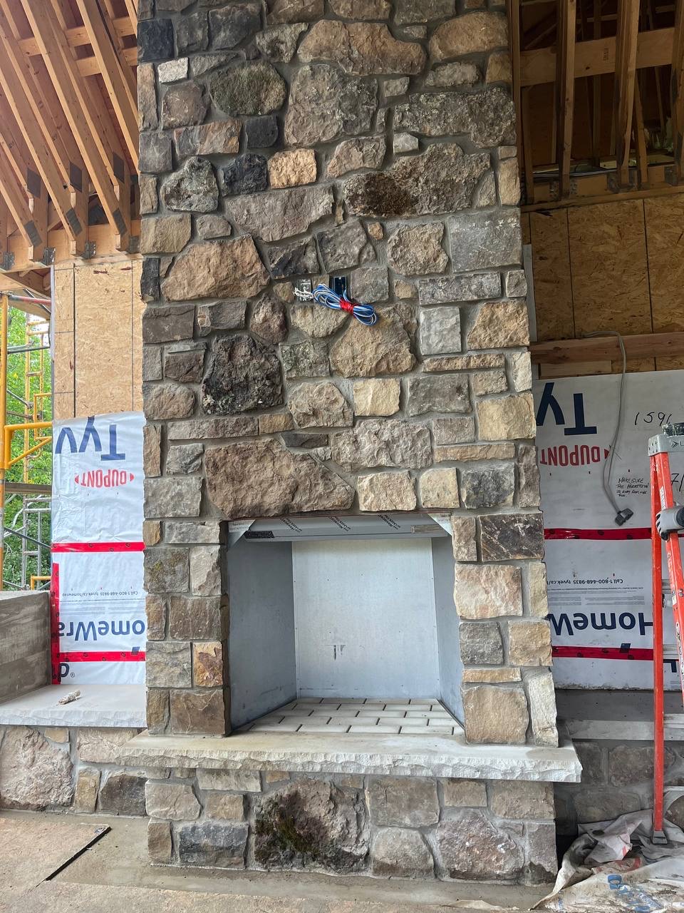 Stone masonry restoration
